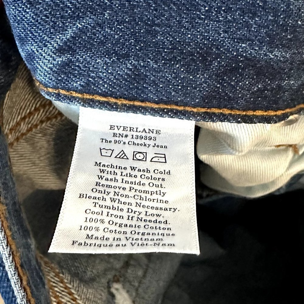 NEW Everlane The 90's Cheeky Jean - Size 24 - Picture 4 of 10
